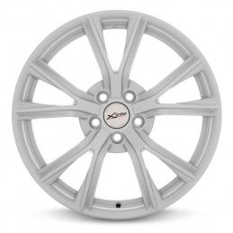 X`trike X-122 7.5x18 PCD5x100 ET48 DIA 56.1  Super_Silver